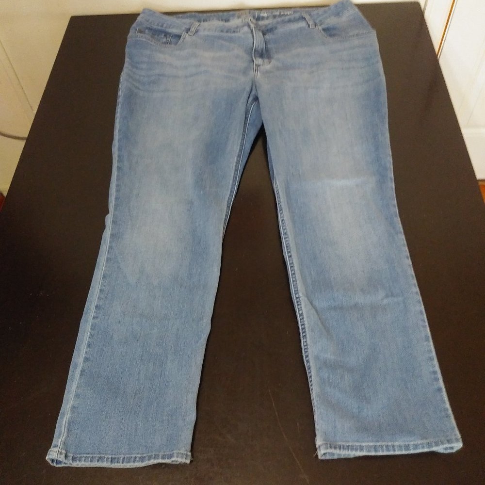 WOMENS  MIDRISE JEANS RIDERS BY LEE SIZE 22